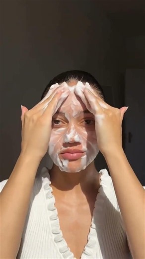 Curél — La routine skincare japonaise pour peau sèche & sensible 🧡 #shorts