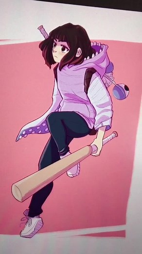 Grown Up Boo from Monsters Inc Fan Art