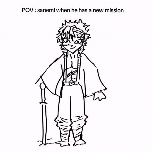Sanemi's New Mission POV in Demon Slayer