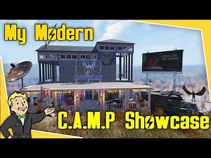 Fallout 76 - Mountain Hideout (Modern Camp Build)