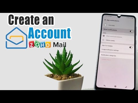 How To Create Zoho Mail Account On Samsung Mobile