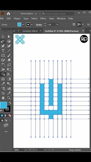 Creative Unity Logo Design in adobe illustrator Adobe Tutorial For Beginners EP 268 S #logo #ad