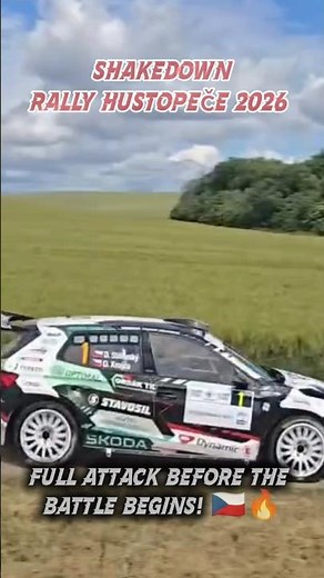 Rally Hustopeče 2026 Shakedow | Full Attack #RallyHustopece2026 #Shakedown #Rally #RallyHustopece