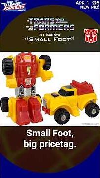 SMALL FOOT: They put a GoBot on Cybertron! — TFWIKI Toypic #transformers #transformersg1 #gobots