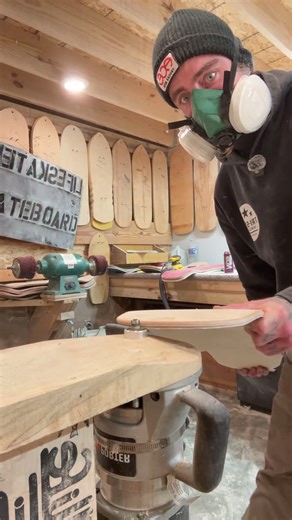 How Skateboards SHOULD be Made: Handcrafted Skateboard decks made Live at Life Skateboards Workshop