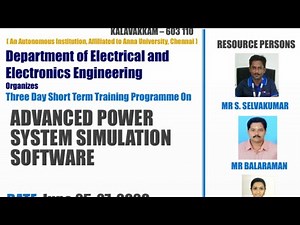ADVANCED POWER SYSTEM SIMULATION SOFTWARE - Part 3