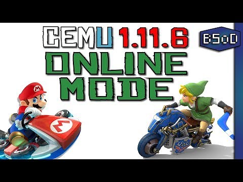 Cemu 1.11.6 | Online Multiplayer Gameplay | Mario Kart 8