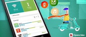 Opera Max agora reduz consumo de dados em serviços de streaming de música