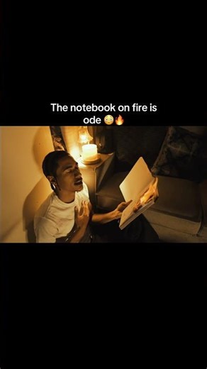 This notebook scene from Lunz newest music video is actually crazyy 😳🔥 #notebook #fypシ゚viral