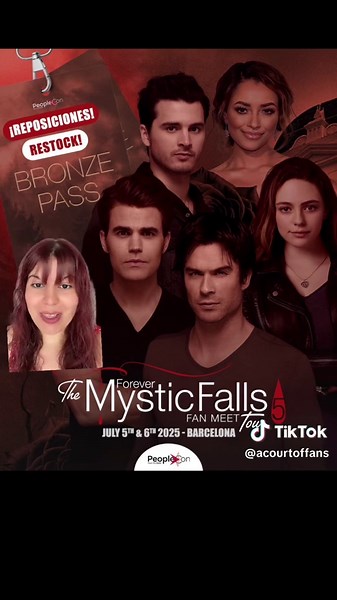 El cast de TVD regresa a España en 2026