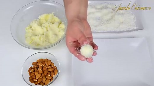 Bomboane Raffaello de casa | Reteta Video