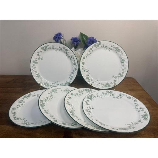 Vintage Corelle Callaway Ivy Dinner Plates Green Floral Set 6 Retro Kitchen - Etsy Canada