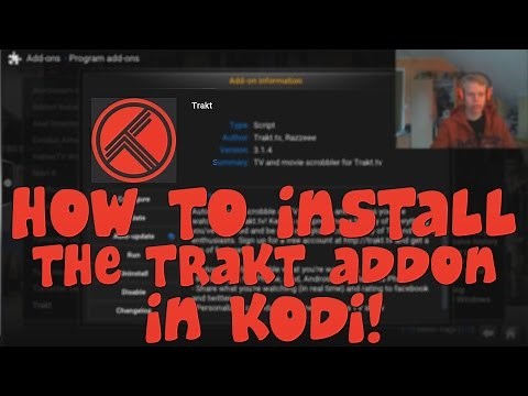 How to install the Trakt.tv Addon in Kodi!