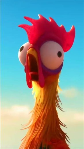 Heihei Chicken FUNNY Reaction | Moana’s Silliest Sidekick! | kids little worlds