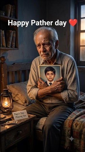 😭 फादर्स डे पर पापा के लिए 2 मिनट भी नहीं? 💔 #fatherday #emotional #story