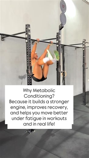 MONA ROSELINI on Instagram: "Building the engine that carries you through workouts… and life! That’s why we MetCon😉"