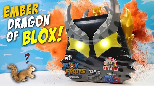 Blox Fruits Ember Dragon bundle & Series 3 mystery plush with codes collection review