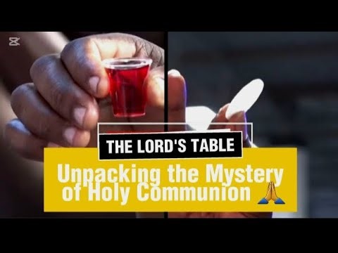Communion Unlocked: What's Really Happening at the Table? 🙏