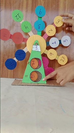 How to Make a Spinning Wheel For Card board / Easy And Simple M