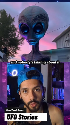 Unearthly encounter in Las Vegas! 👽 Family calls 911 after a UFO crashes in their backyard, claiming they saw 8-10 ft tall non-human creatures! 🛸 Cops respond, but find no trace. Is this a close encounter or a mystery unsolved? 🕵️‍♀️ #UFO #AlienEncounter #LasVegas #UnsolvedMystery #TikTokUFO #ghosttoast #ghpsttoaststories | GhostToast