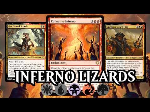 Lizards Creating A WINNING Inferno! | MTG Arena Standard Rakdos