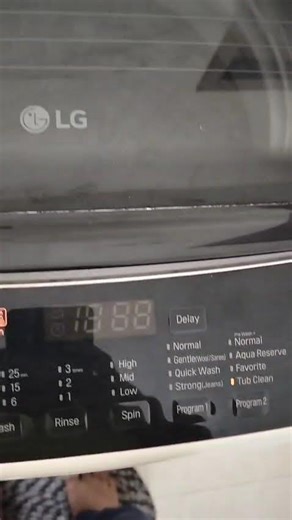 LG washing machine OE Error Top load washing machine