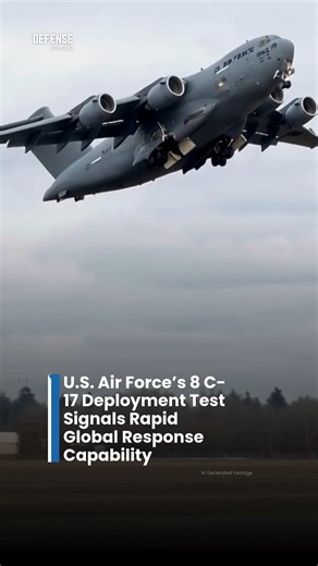 The U.S. Air Force demonstrated a sharp rise in operational readiness by launching eight C-17 Globemaster III transport aircraft in rapid succession during Exercise Kraken Reach 2026, a wartime deployment test released by the Department of Defense. The drill at Joint Base Lewis-McChord shows how heavy airlift the backbone of strategic mobility can be generated quickly to move troops, equipment, and logistics across long distances. In a security climate defined by contested theaters, such mobilit