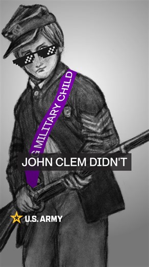 From 9-year-old drummer boy to Major General. John Clem's Army career is one of a kind. Watch this Army hero’s story. #Army250. | U.S. Army
