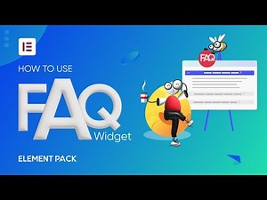 How to Use FAQ Widget by Element Pack in Elementor