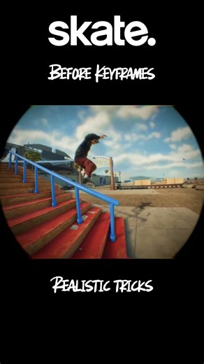 Realistic tricks before keyframes in skate. #realistic #skate #skate4#ea #easkate #beforekeyframes