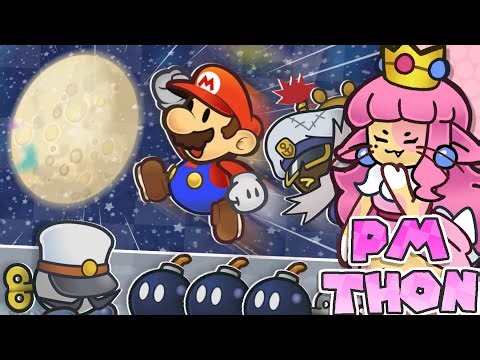 MARIO SHOOTS THE MOON - Paper Mario TTYD PART 14 - Paper Mariothon VODs