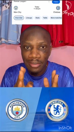 Ignetius Ofor Augustine on Instagram: "Manchester city vs Chelsea tonight Chelsea pls allow city to win 😛, Arsenal are 6 points clear and we can't allow that to stand #PremierLeague #mancityvschelsea #viralvideos #viralreels #fypreels"
