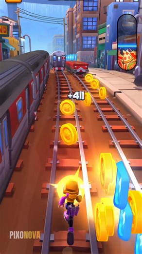 Pixonova on Instagram: "🧩 Why Did That Work Subway Surfers City endless runner gameplay by Pixonova 🎮 #subwaysurferscity #endlessrunner #pixonova"