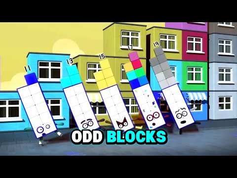 Odd Numberblocks Gone CRAZY! 😂 Funny Voice Pitch & Color Effects 