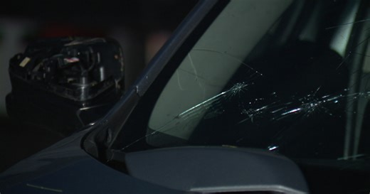 LOOK: Golf ball sized hail damages numerous cars in Cuyahoga County