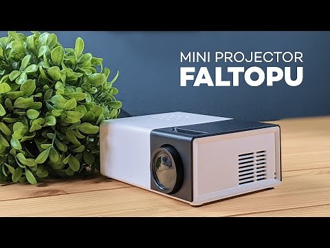 How to set up the Faltopu Mini Projector - Video & Sound Test