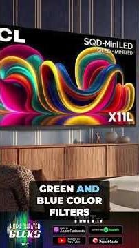 TCL X11L Brightness: Up to 10,000 Peak Nits! #shorts