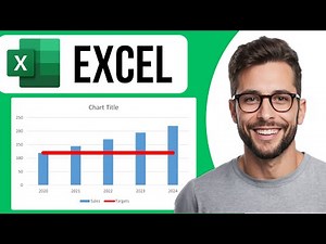 How To Add A Target Line To A Chart In Excel