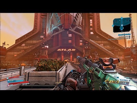 Borderlands 3 - Atlas HQ - Open World Free Roam Gameplay (PC HD) [1080p60FPS]
