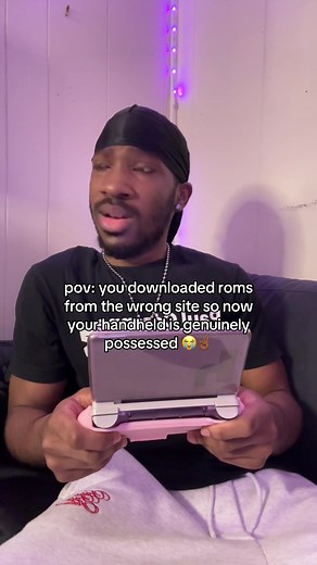 Handheld Console Possessed After Bad ROM Download