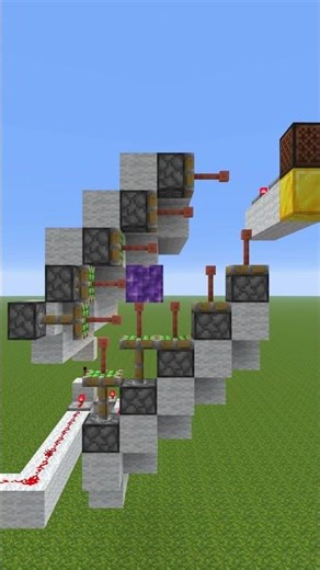 Goldberg Machine But It Is Minecraft part 16 #shorts #minecraft