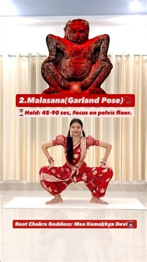 Root Chakra Healing❤️#yoga #sanatandharma #maa #devi #like #comment #share #subscribe #dakini