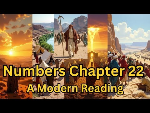 Numbers Chapter 22 | A modern reading. #BibleStories #moses #bookofnumbers