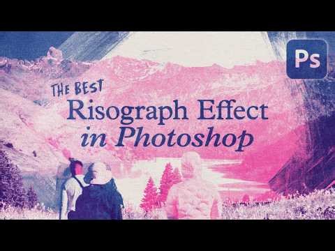 The BEST Risograph Effect in Photoshop (Super Riso 2 Tutorial)