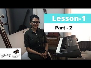 Lesson-1 Part-2: Piano/Keyboard class Malayalam/complete lessons-free tutorial