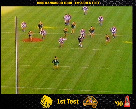 🦁 SCHOFIELD FROM THE TOP SHELF 🗣 "Just how many great tries are going to be scored at this memorable Test at Wembley?" This passage of play opens with Garry Schofield pulling off a trysaver on Andrew Ettingshausen and then fullback Steve Hampson defuses a tricky Ricky Stuart bomb; before Schofield takes the 1st Ashes Test by the scruff of the neck and does this... A chip and chase of the highest quality to setup Paul Eastwood's 2nd try. Sit back and let the Wembley crowd tell the story. The Li