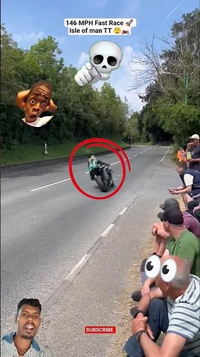 146 MPH Fast Race 🚀 Isle of man TT 😲🏍️ #sportsbike #superbike #bikeracing #shorts #biker