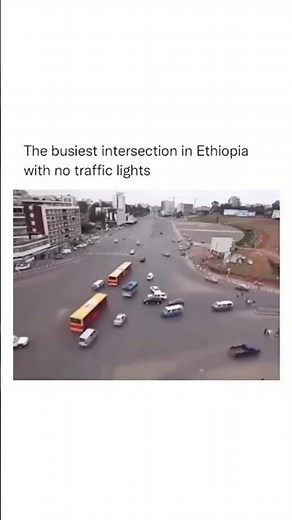 Ethiopia has no traffic lights