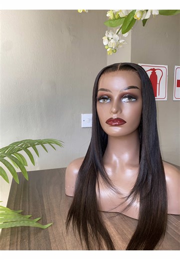 Glueless lace frontal revamp! The before is crazy . Bring your old wig in for a major transformation 📱 26772767278