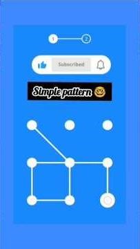 Best Mobile Pattern Lock | Android Hard Pattern Style | #shorts #pattern